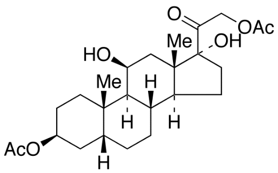 图片 3β-四氢皮质醇 3,21-二乙酸酯，3β-Tetrahydrocortisol 3,21-Diacetate