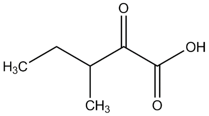 图片 3-甲基-2-氧代戊酸，3-Methyl-2-oxovaleric acid；≥97.0%