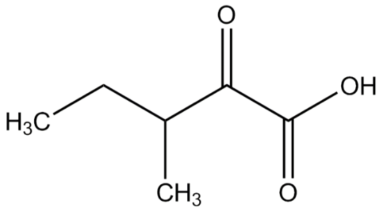 图片 3-甲基-2-氧代戊酸，3-Methyl-2-oxovaleric acid；≥97.0%