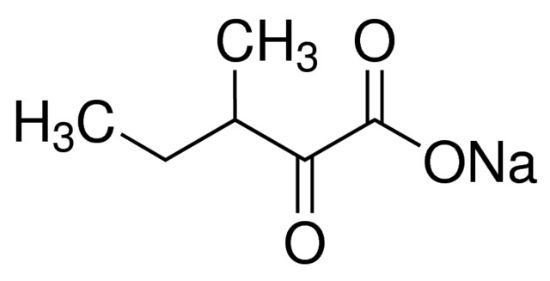 图片 3-甲基-2-氧基戊酸钠盐，(±)-3-Methyl-2-oxovaleric acid sodium salt；≥99%