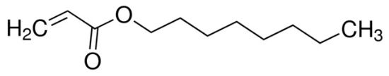 图片 丙烯酸正辛酯 (含稳定剂MEHQ)，Octyl acrylate (stabilized with MEHQ)；≥99.0%