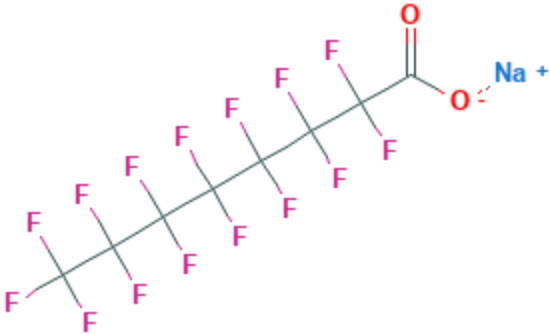 图片 全氟辛酸钠，Sodium perfluorooctanoate；≥98%