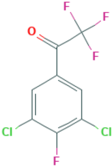 图片 3,5-二氯-4-氟三氟乙酰苯，1-(3,5-Dichloro-4-fluorophenyl)-2,2,2-trifluoroethanone；98%