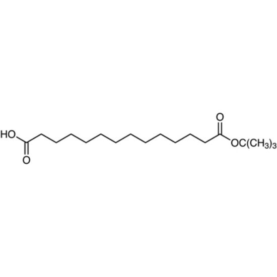图片 14-(叔丁氧基)-14-氧代十四烷酸，14-(tert-Butoxy)-14-oxotetradecanoic Acid；≥99%