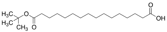 图片 16-(叔丁氧基)-16-氧代十六烷酸，16-(tert-Butoxy)-16-oxohexadecanoic Acid；≥99%