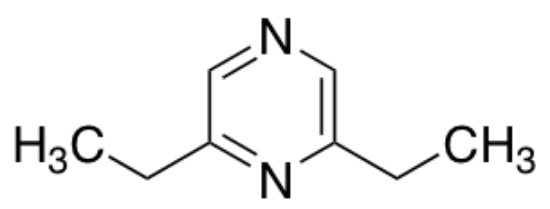 图片 2,6-二乙基吡嗪，2,6-Diethylpyrazine (contains ~10% inorganics)