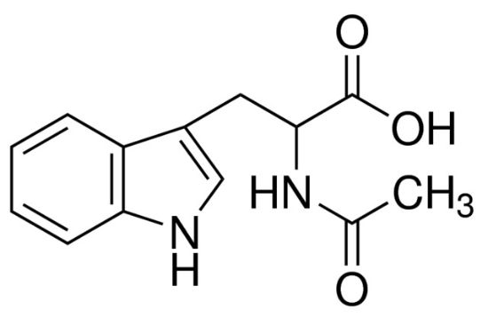 图片 N-乙酰-DL-色氨酸，N-Acetyl-DL-tryptophan；≥98% (TLC)