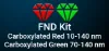 图片 荧光纳米金刚石试剂盒，A Fluorescent Nanodiamond Kit of 3 1 mL bottles of FND samples of 3 different sizes.