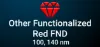 图片 功能化红色荧光纳米金刚石，100nm Red Fluorescent Nanodiamond in DI Water；aminated with ethylenediamine ~3ppm NV (1 mg/mL) Conc: 1 mg/mL (0.1% w/v)