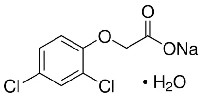 图片 (2,4-二氯苯氧基)乙酸钠盐一水合物，(2,4-Dichlorophenoxy)acetic acid sodium salt monohydrate；suitable for plant cell culture, BioReagent, ≥98%