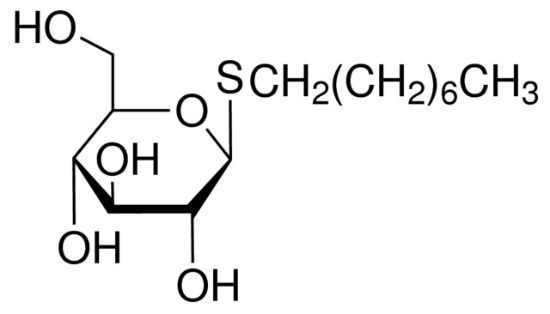 图片 辛基 β-D-1-硫代吡喃葡萄糖苷，Octyl β-D-1-thioglucopyranoside；≥98.0% (GC)