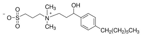图片 3-(4-庚基)苯基-3-羟丙基)二甲基铵丙磺酸盐，3-(4-Heptyl)phenyl-3-hydroxypropyl) dimethylammoniopropanesulfonate [C7BzO]；≥95.0% (HPLC)
