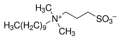 图片 3-(癸基二甲基铵)丙烷-1-磺酸内盐内盐，3-(Decyldimethylammonio)­propane­sulfonate inner salt [SB3-10]；zwitterionic detergent, ≥98.0% (TLC)