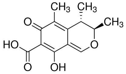 图片 桔霉素，Citrinin；from Penicillium citrinum, ≥98% (HPLC)