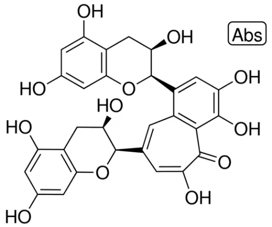 图片 茶黄素，Theaflavin；analytical standard, ≥90.0% (HPLC)