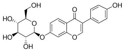 图片 大豆苷，Daidzin；phyproof® Reference Substance, ≥90.0% (HPLC)