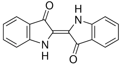 图片 靛蓝，Indigo；synthetic, Dye content 95 %