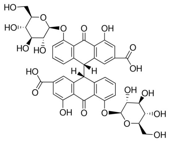 图片 番泻苷A，Sennoside A；analytical standard, ≥96.0% (HPLC)