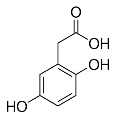图片 尿黑酸 [高龙胆酸]，Homogentisic acid；analytical standard, ≥98.0% (GC)