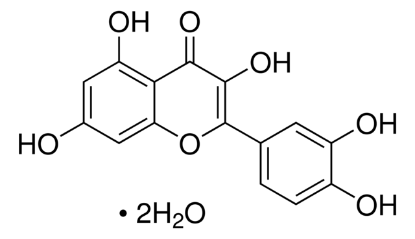 图片 槲皮素二水合物，Quercetin dihydrate；primary reference standard