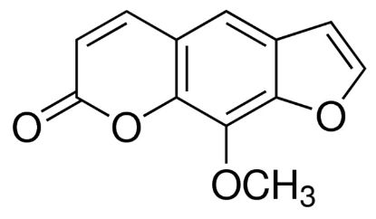 图片 8-甲氧基补骨脂素 [花椒毒素]，8-Methoxypsoralen [8-MOP]；analytical standard, ≥98% (GC)