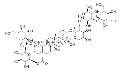 图片 灰毡毛忍冬皂苷甲，Macranthoidin A；phyproof® Reference Substance, ≥95.0% (HPLC)