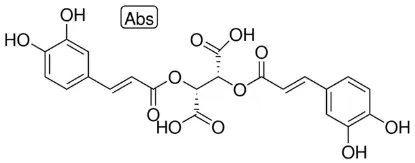 图片 菊苣酸，Chicoric Acid；≥95% (HPLC)