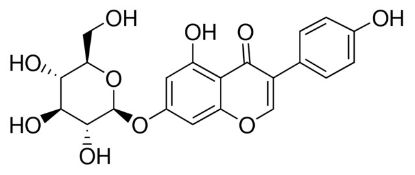 图片 染料木苷，Genistin；from Glycine max (soybean), ≥95% (HPLC)
