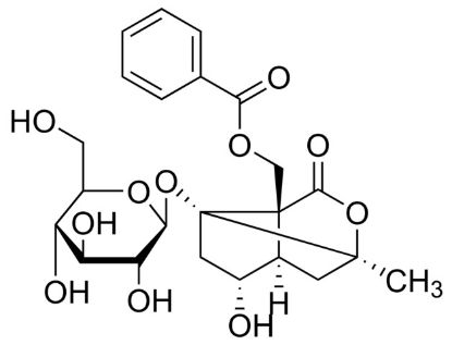 图片 芍药内酯苷，Albiflorin；phyproof® Reference Substance, ≥80.0% (HPLC)
