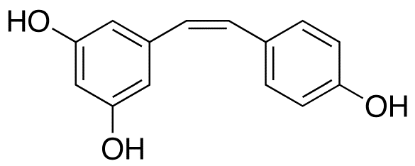 图片 顺式白藜芦醇，cis-Resveratrol