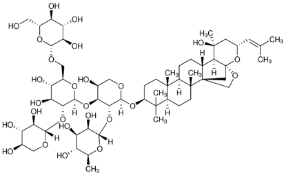 图片 酸枣仁皂苷A，Jujuboside A [JuA]；phyproof® Reference Substance, ≥95.0% (HPLC)