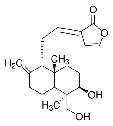 图片 脱水穿心莲内酯，Dehydroandrographolide；phyproof® Reference Substance, ≥95.0% (HPLC)