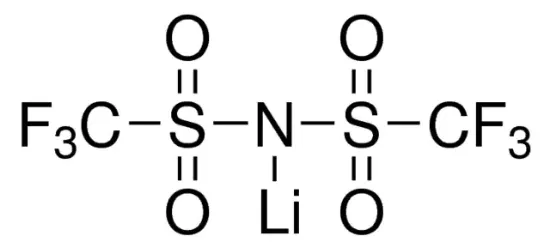 图片 双(三氟甲烷)磺酰亚胺锂盐，Bis(trifluoromethane)sulfonimide lithium salt [Li-TFSI]