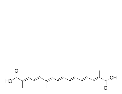 图片 臧红花酸，Crocetin；phyproof® Reference Substance, ≥90.0% (HPLC)