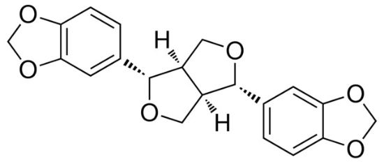 图片 芝麻素，Sesamin；analytical standard, ≥98.0% (HPLC)