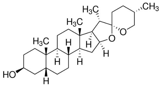 图片 知母皂苷元，Sarsasapogenin；≥98%