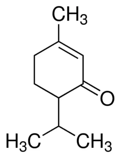 图片 胡椒酮，Piperitone；analytical standard, ≥98.0% (mixture of enantiomers, predominantly (-)-enantiomer, GC)