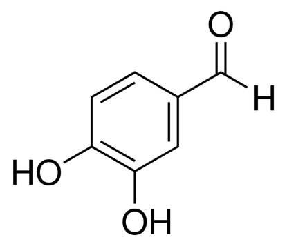 图片 3,4-二羟基苯甲醛，3,4-Dihydroxybenzaldehyde；purum, ≥97.0% (HPLC)