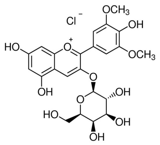 图片 氯化锦葵色素-3-半乳糖苷，Malvidin-3-galactoside chloride；phyproof® Reference Substance, ≥90.0% (HPLC)