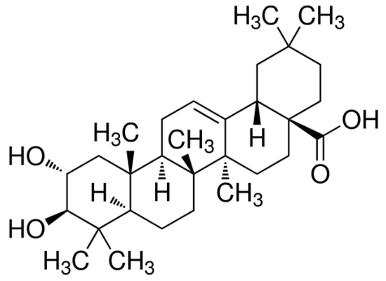 图片 山楂酸，Maslinic acid；phyproof® Reference Substance, ≥90.0% (HPLC)
