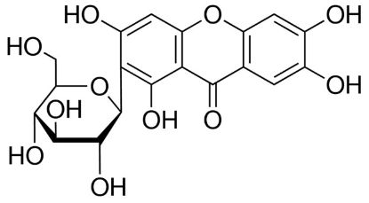 图片 芒果苷，Mangiferin Mangifera indica [MGF]；≥98% (TLC)