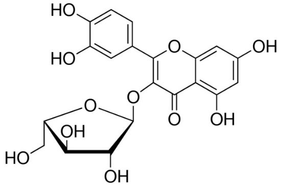 图片 广寄生甙 [扁蓄苷]，Avicularin；phyproof® Reference Substance, ≥95.0% (HPLC)