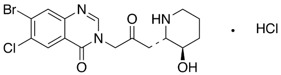 图片 盐酸卤夫酮 [盐酸氟丁酮]，Halofuginone Hydrochloride