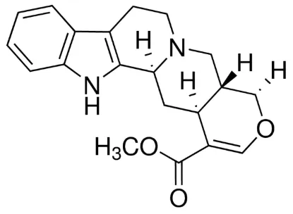 图片 阿吗碱 [萝巴新]，Ajmalicine；≥98.0% (HPLC)