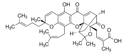 图片 藤黄酸，Gambogic acid；≥95% (HPLC), powder