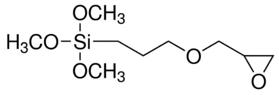 图片 3-缩水甘油基氧基丙基三甲氧基硅烷，(3-Glycidyloxypropyl) trimethoxysilane [GPTMS, GLYMO]；≥98%