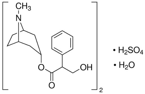 图片 硫酸阿托品一水合物，Atropine sulfate salt monohydrate；≥97% (TLC), crystalline