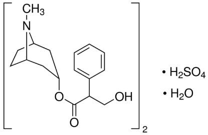 图片 硫酸阿托品一水合物，Atropine sulfate salt monohydrate；Pharmaceutical Secondary Standard; Certified Reference Material