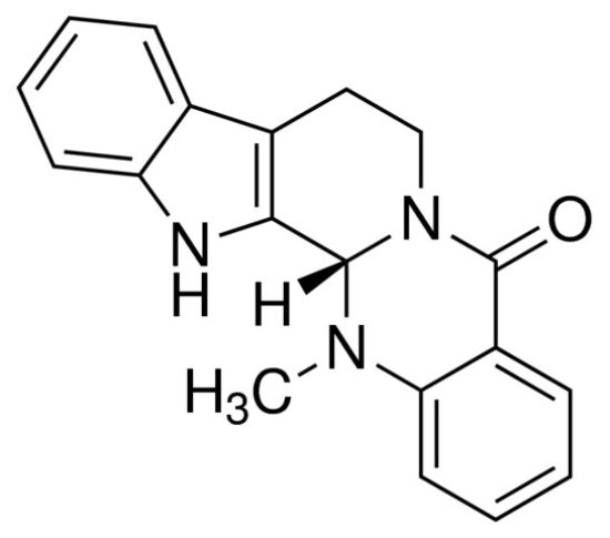 图片 吴茱萸碱，Evodiamine；phyproof® Reference Substance, ≥98.0% (HPLC)