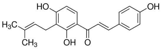 图片 补骨脂乙素，Isobavachalcone；≥98% (HPCE)